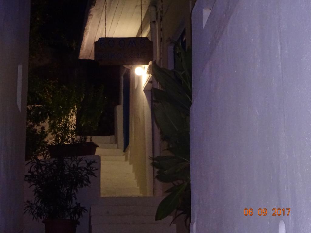 Scirocco Rooms Lutró Exterior foto
